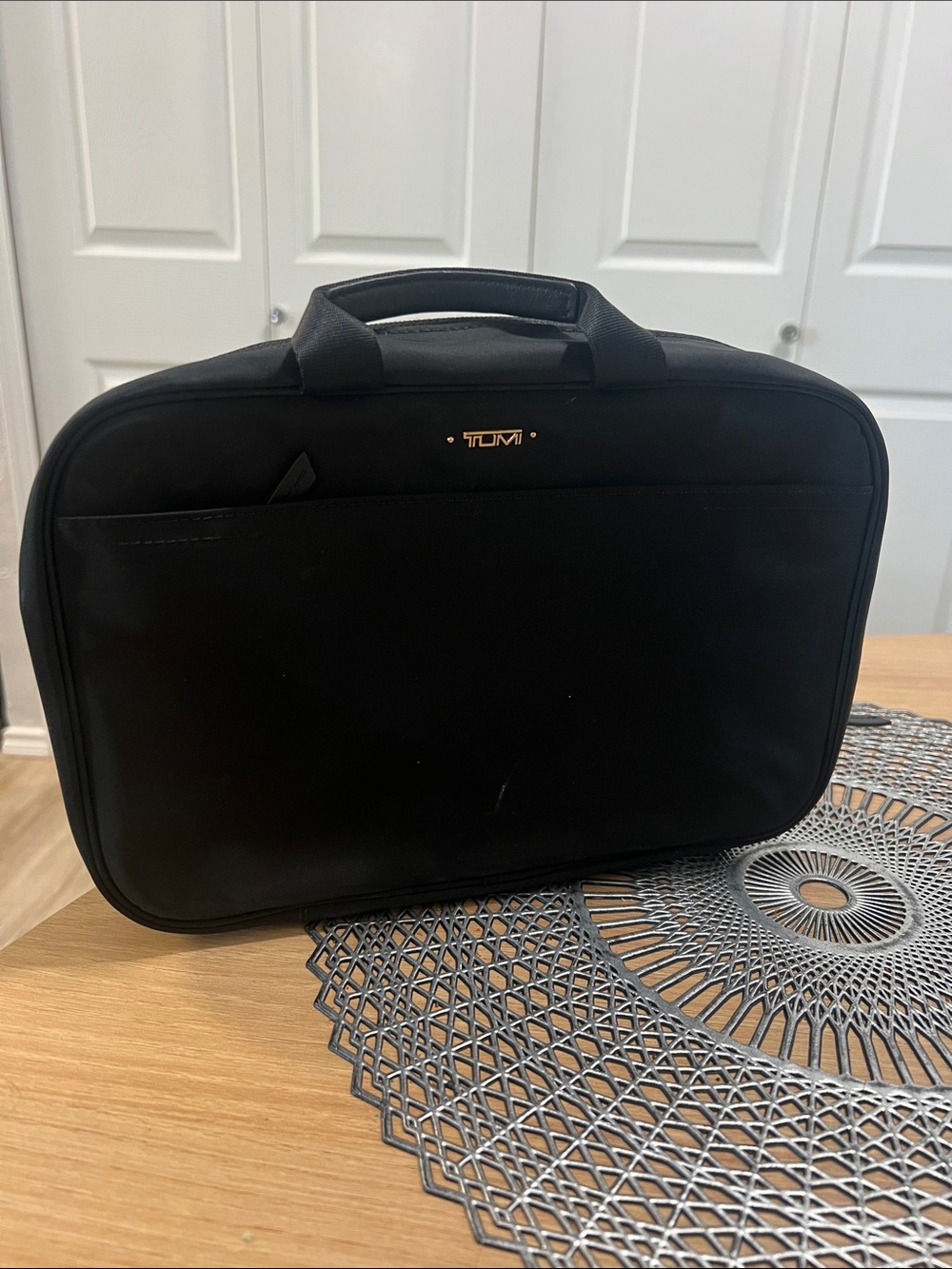 Tumi Voyageur Monaco Travel Kit Black Nylon